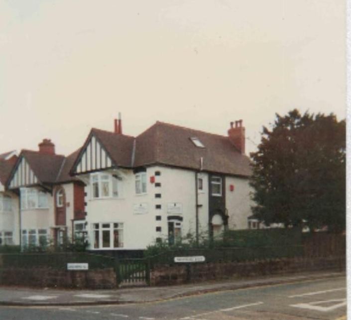 The Cornerhouse building on Lordswood Road in its early years